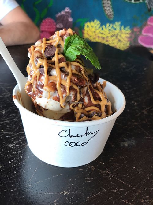 Vegan chunky monkey at The Spot in Kapaa