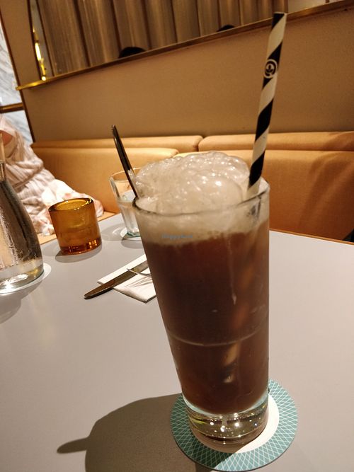 Root beer float (vegan) at Privé - The Paragon in Central Singapore