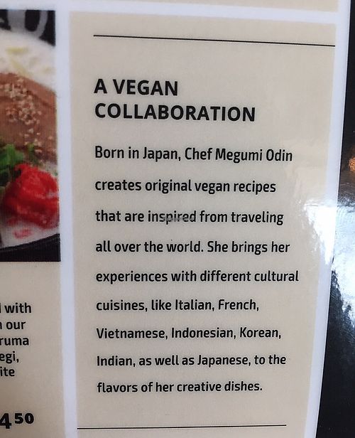 Their vegan options  at Agu Ramen in Dallas