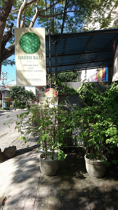 Green Bali entrance at Green Bali in Denpasar