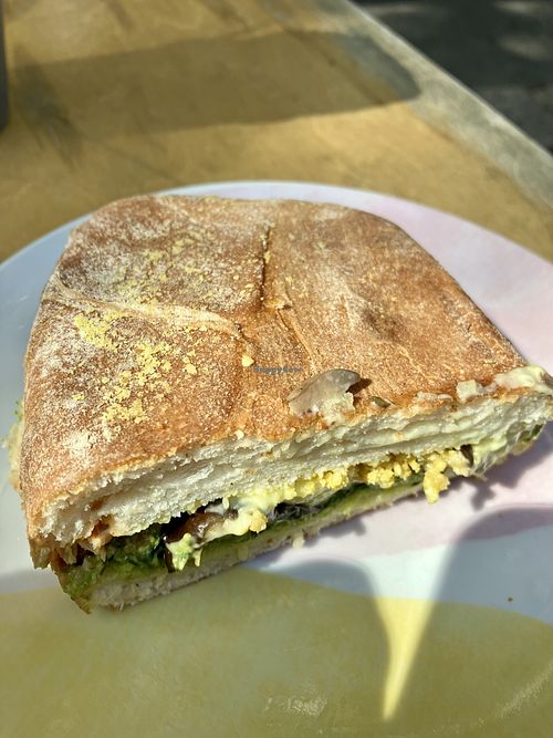 Parm eggplant toastie  at Miss Sina - Surry Hills in Surry Hills