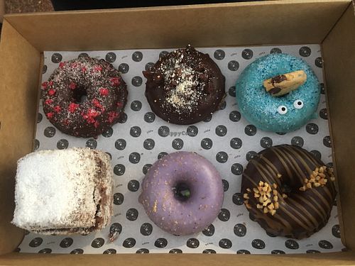 Doughnuts and lamination  at Miss Sina - Surry Hills in Surry Hills