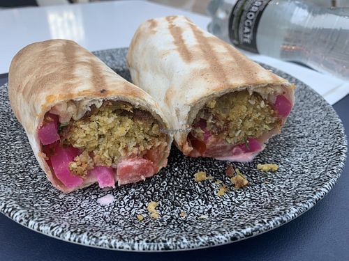 Falafel wrap  at Comptoir Libanais - Sheperd's Bush in West London
