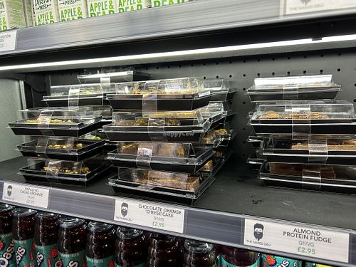 VG sweet protein treats   at The Naked Deli - Grey St in Newcastle Upon Tyne