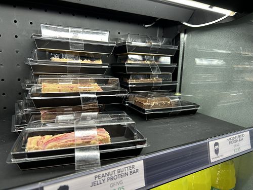 VG sweet protein treats   at The Naked Deli - Grey St in Newcastle Upon Tyne