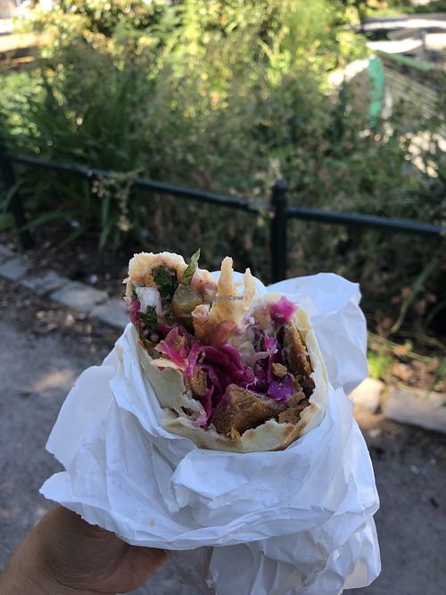 Veef Rulle at Mr Falafel in Malmo