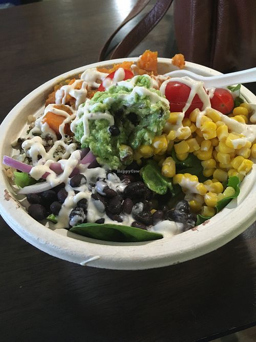 This Tex Mex Taco Bowl is sooooo good!! at Tickled Tummy in Paris