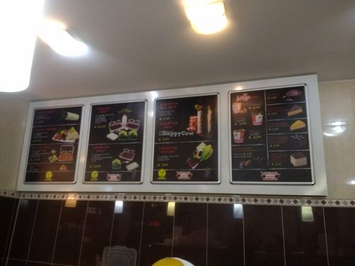 Menu sorry for the quality at Cigkoftem - Oil Tankstelle in Duisburg