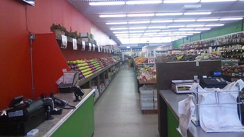 Organic grocery options towards the back as well. Pastas, sauces, nuts,  condiments etc.  at Cedar Knolls Farmers Market in Hanover