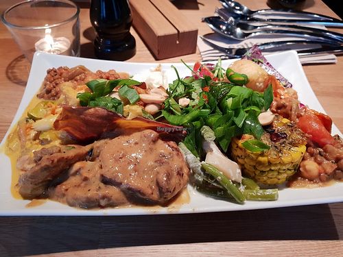 All vegan buffet food 2/2 at Sattgrün Kolumba Viertel - Mitte in Cologne