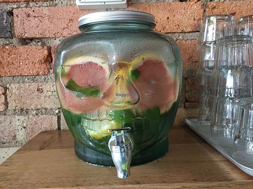 Greenburger’s Water Cooler☠️ at Green Burger in Collingwood