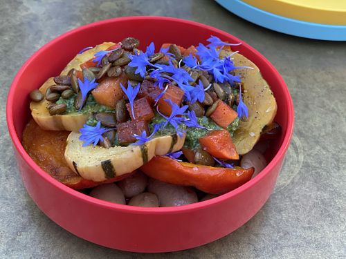 Winter Squashes at Satellite in Santa Barbara