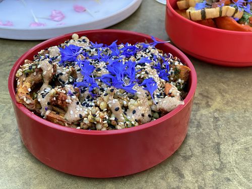 Curried Cauliflower Couscous  at Satellite in Santa Barbara
