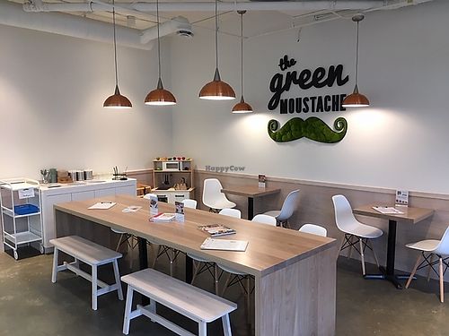 The Green Moustache Organic Café Port Moody at The Green Moustache in Port Moody