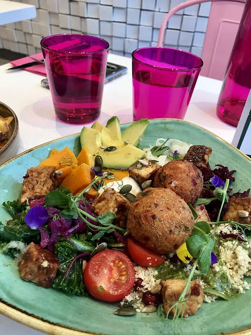 Kale salad  at Kalifornia Kitchen in London