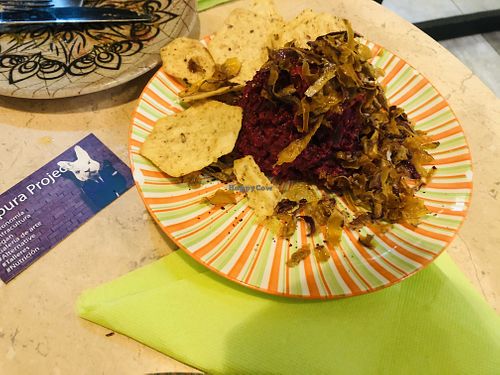 Beetroot Salad at Purpura Project in Alicante