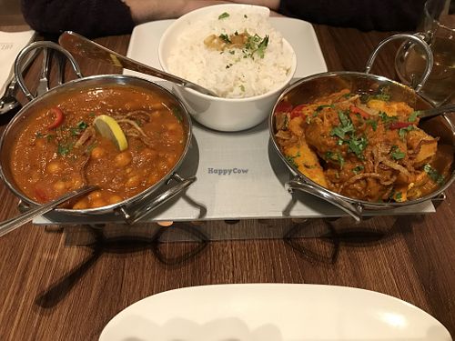 Main dish 💕😍 at Uit India in Alkmaar