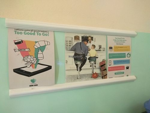 Too good to go APP for not wasting food! at Senza Pensieri in Rome