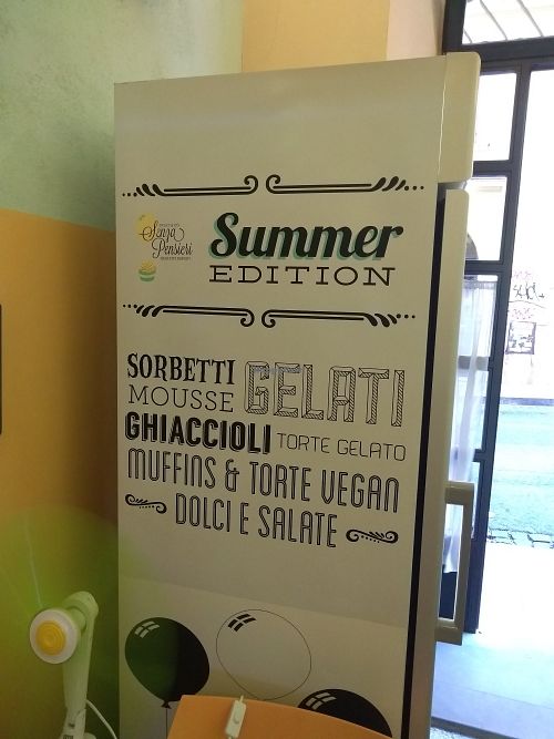 On their fridge at Senza Pensieri in Rome