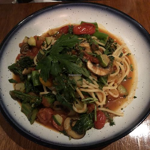 Primavera. Pretty bland. at Matteo's Osteria in Wailea