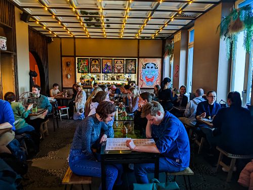 Inside Secret Garden at Secret Garden in Berlin