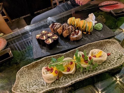 Sushi at Secret Garden in Berlin