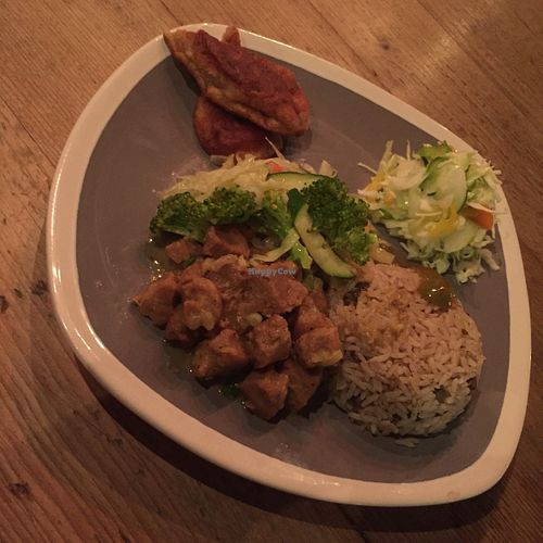 As always YUMMIE!! at Irie Jamaican Cuisine in Kralendijk