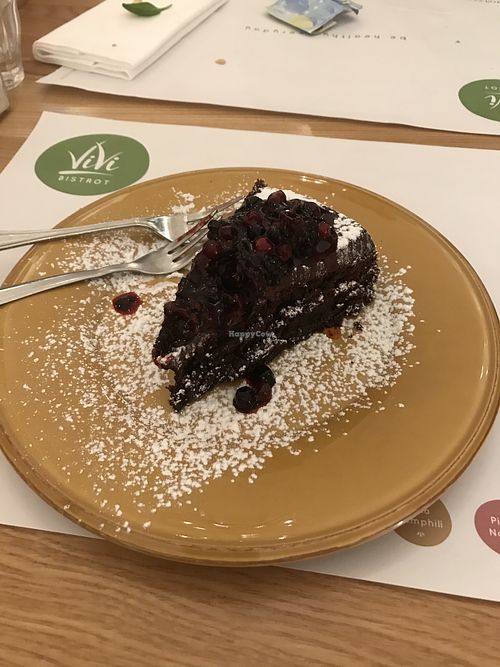 Chocolate dessert at Vivi Bistrot - Sala Umberto in Rome