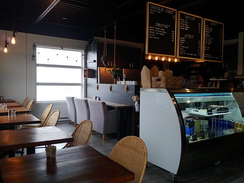 Petit café très sympathique at VG Cafe in Saint-georges