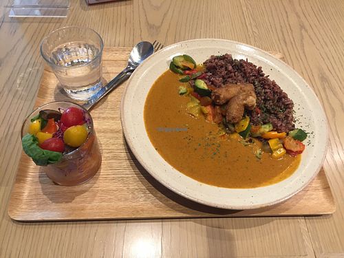 Curry (Japanese style) at nu dish Deli & Cafe in Tokyo