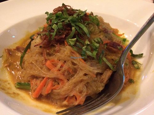 glass noodles  at Chamkar - The Passage in Siem Reap