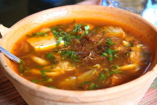 A soup at Chamkar.  at Chamkar - The Passage in Siem Reap