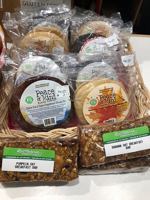 Vegan whoopie pies at Lois' Natural Marketplace in Portland