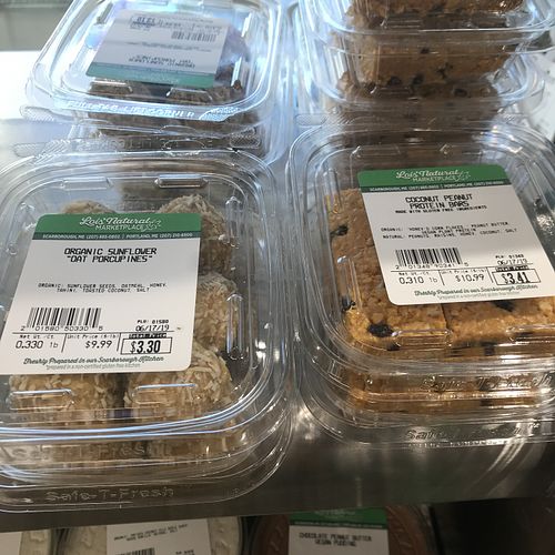 Vegan goodies at Lois' Natural Marketplace in Portland