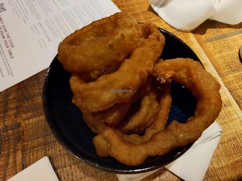 Onion rings at The Black Horse in Orpington