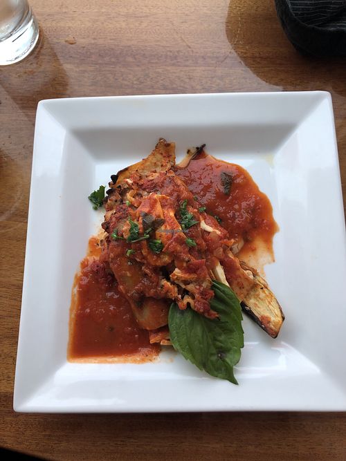 GF Vegan lasagna  at Chair 5 in Narragansett