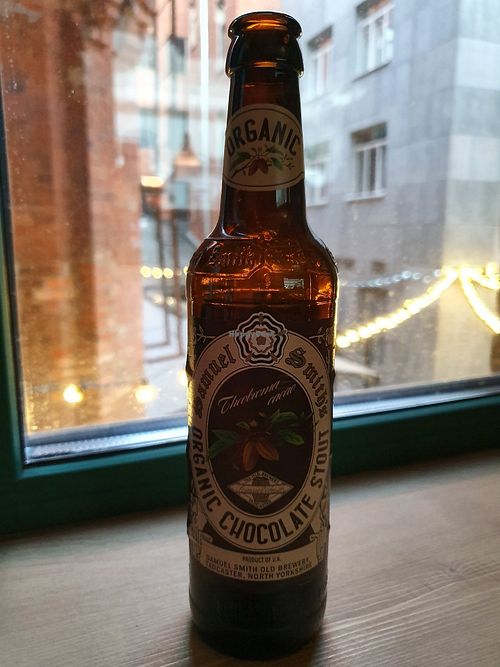 They serve a nice chocolate beer at I love you - Ya lyublyu tebya -я люблю тебя in St Petersburg