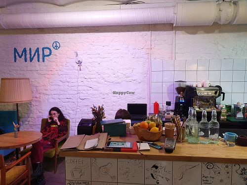 The counter at I love you - Ya lyublyu tebya -я люблю тебя in St Petersburg