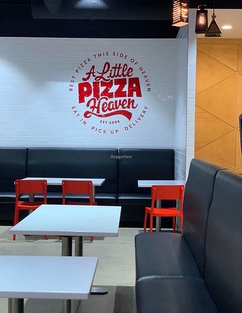 Dining room logo at A Little Pizza Heaven in Winnipeg