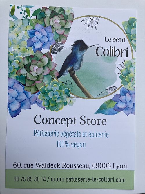 Address  at Le Petit Colibri in Lyon