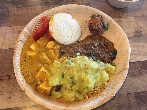 Buffet plate at Cafe on Route 30 in Malvern