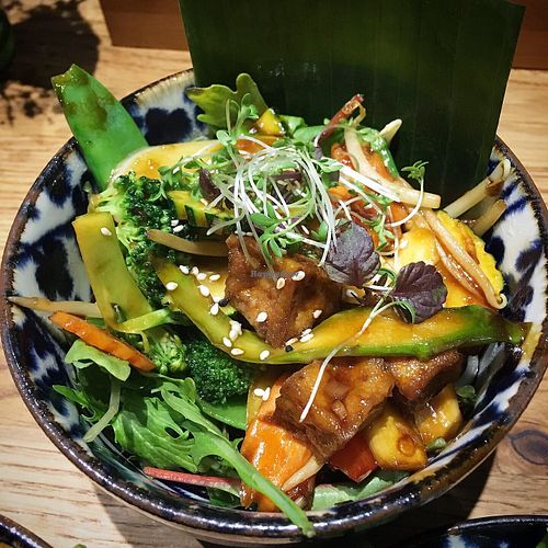 Tofu and veggies  at An Vegan House  in Hamburg