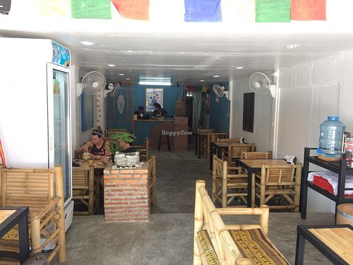 The interior  at Vegan Phangan in Koh Phangan