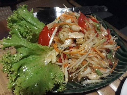 Somtam at Vegan Phangan in Koh Phangan