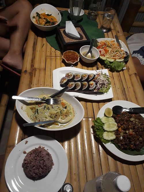 Spread at Vegan Phangan in Koh Phangan