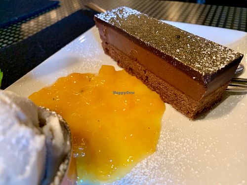 dessert (vegan) at Peter Pane - Friedrichstr in Berlin