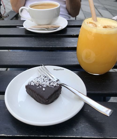 Vegan bounty  at Book Ministry in Kaunas