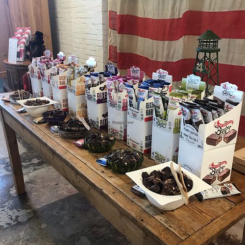 Many vegan chocolates to sample at Bixby & Co in Rockland