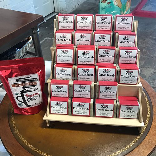 Vegan cacao soap at Bixby & Co in Rockland