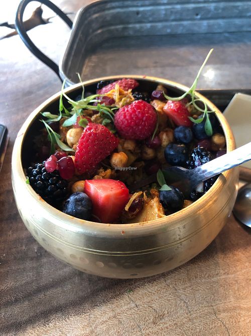 Moroccan bowl  at Sustainabowl in Los Angeles